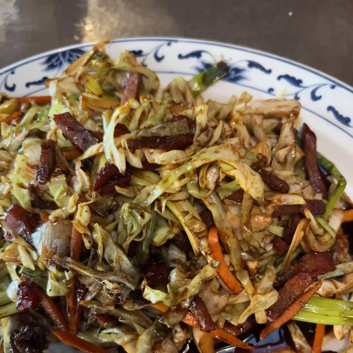 moo shu pork 木须肉